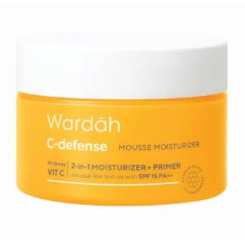 Wardah C-Defense Mousse Moisturizer 2 In 1 30g