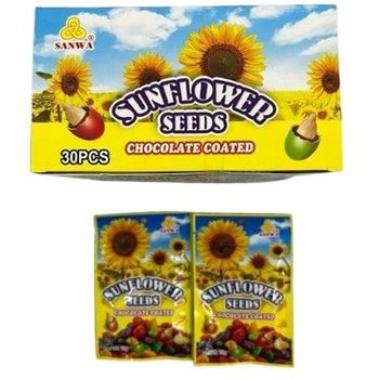 Coklat Biji Bunga Matahari Jenama Sanwa 30pcs x 13g