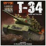 Flames Of War T-34 Tank Battalion Soviet Army Box