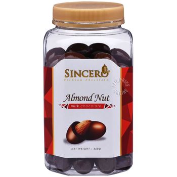 Sincero Milk Chocolate Almond Nut 450g