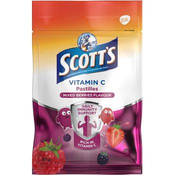 Scotts Vitamin C Mixed Berry Zipper 30g
