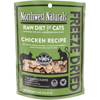 Northwest Naturals Cat Chicken Freeze Dried Nibbles 115g