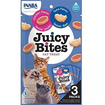 Inaba Juicy Bites Tuna & Chicken Cat Treat 34g