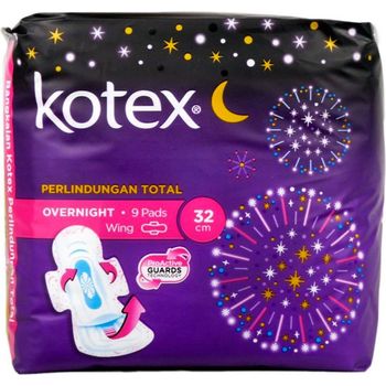 Kotex Betel Leaf Overnight Wing 32 Cm Contents 9