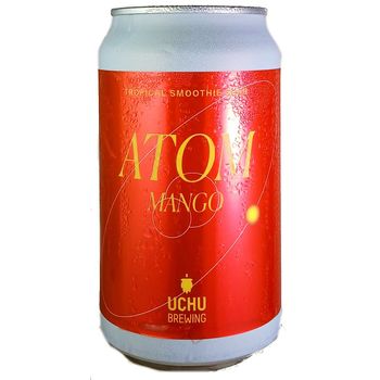 Uchu Atom Mango Smoothie Sour 350ml