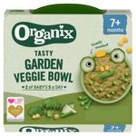 Organix Tasty Garden Veggie Bowl 7 Months+ 130g
