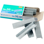 Max No.35-1M 26/6 Staples Pack of 2