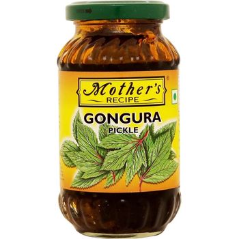 Mother's Recipe Pickle Andhra Gongura With Garlic 300g
