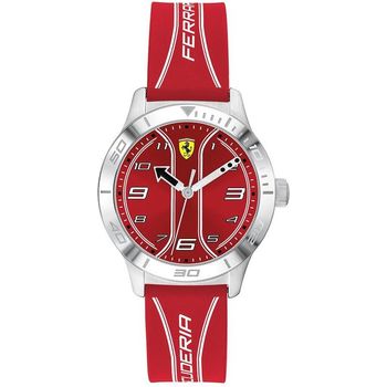 Scuderia Ferrari Academy Quartz Red Round Dial Kids Watch 0810023