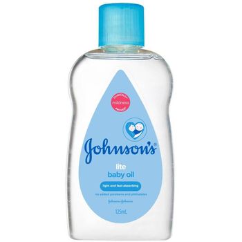 Minyak bayi Johnson's Lite 125ml