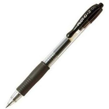 Pilot G2 0.5 Retractable Gel Rollerball Pen Bundle of 6
