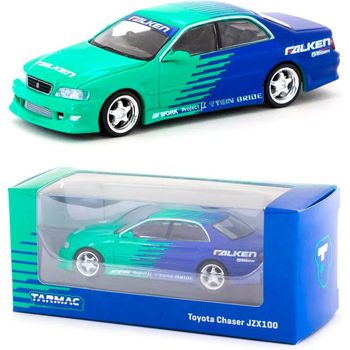 Tarmac Works Toyota Chaser JZX100 Falken Diecast Car