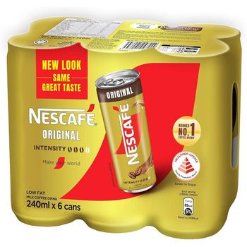 Nescafe Milk Coffee Drink 6 x 240ml
