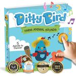 Imagine That Publishing Ditty Bird Farm Animal Education Toy
