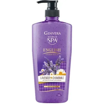 Ginvera World Spa English Shower Scrub Lavender And Chamomile 750ml