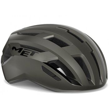 MET Vinci Mips Road Cycling Helmet Titanium Metallic Glossy Large