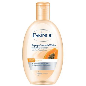 Eskinol Deep Cleanser Papaya Smooth White 225ml