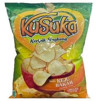 Kusuka Cassava Chips with Grilled Cheese Flavor 180g