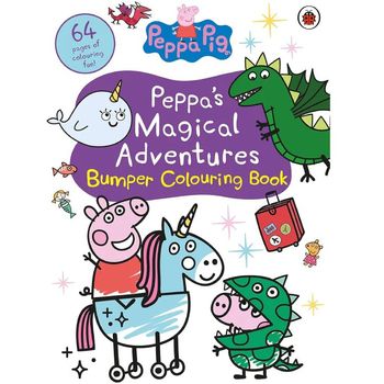 Ladybird Peppas Magical Adventures Bumper Colouring Book
