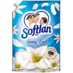 Softlan Anti Wrinkles Fabric Softener Refill Spring Fresh 1.4l
