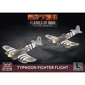 Battlefront Miniatures Flames of War Late War British Typhoon Fighter Flight BBX66