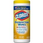 Clorox Disinfecting Wipes Bleach Cleaning Wipes Crisp Lemon 35 Count