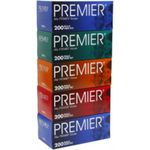 Premier 100 Percent Virgin Pulp 2 Ply Facial Tissue 200s X 5 Boxes