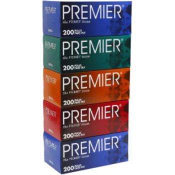 Premier 100 Percent Virgin Pulp 2 Ply Facial Tissue 200s X 5 Boxes