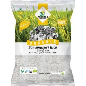 24 Mantra Organic Sonamasuri Raw Rice 1kg