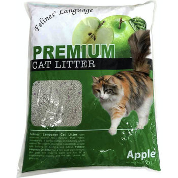 Feline's Language Premium Cat Litter Apple 10l
