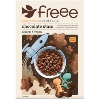 Freee Gluten Organic Chocolate Stars 300g
