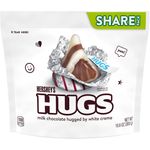 Hershey's Kisses Hugs Milk Chocolate White Creme Swirl Candy 300g