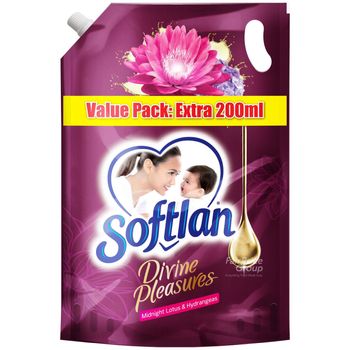 Softlan Fabric Conditioner Softener Refill Midnight Lotus