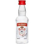 Smirnoff Red Label Triple distilled Vodka 50ml
