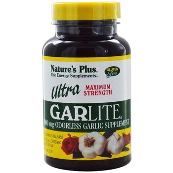 Nature's Plus Ultra Garlite 1000mg S r 90 Tablets