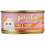 Aatas Cat Canned Food Tantalizing Tuna And Shrimp In Aspic 80g