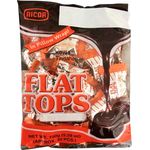 Ricoa Flat Tops Milk Chocolate 150g