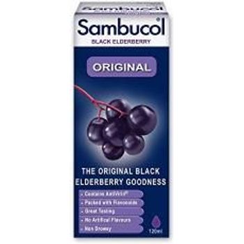 Sambucol Black Elderberry Liqu Original Flavour 120ml