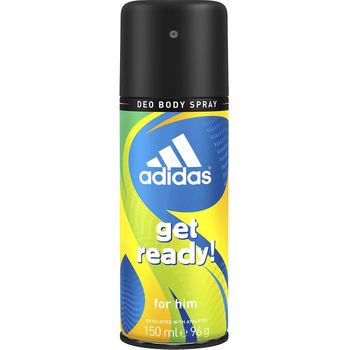 Adidas Get Ready Deodorant Body Spray for Men 150ml