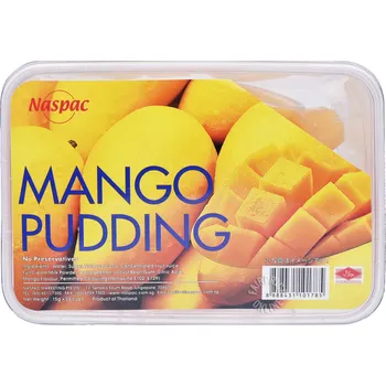 Naspac Mini Pudding With Nata De Coco Mango 22 x 15g