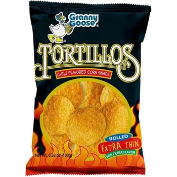 Granny Goose Tortillos Chili Flavored Corn Snacks 100g