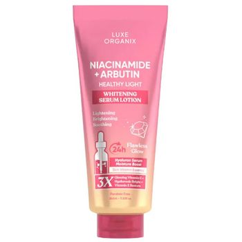 Luxe Organix Niacinamide And Arbutin Lotion 350ml