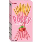 Glico Pocky Strawberry Cream Covered Biscuit Sticks 45g