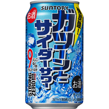 Suntory Strong Zero Cider Sour 350ml