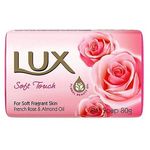 Lux Soft Touch French Rose And Almond Oil Soap 80g