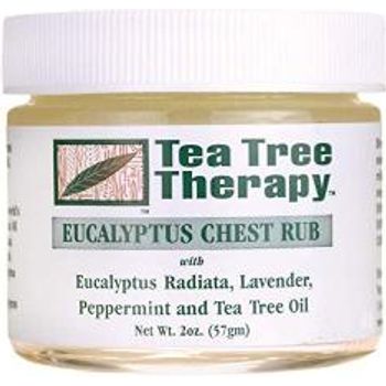 Tea Tree Therapy Eucalptus Chest Rub 2 Ounces