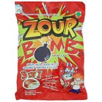 Zour Bomb Sour Candy Cola with Sherbet Powder 3 in 1 Extremely Medium 110g