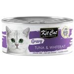 Kit Cat Gravy Canned Food Tuna And Whitebait 70g (24 cans)