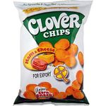 Leslie’s Clover Chips Ham And Cheese Flavour Corn Snack 85g