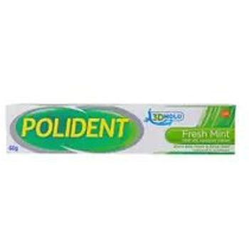 Polident Denture Adhesive Cream Fresh Mint 60g